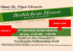 Bethlehem House Event Image